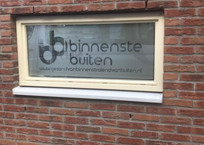 De praktijkruimte van BinnensteBuiten, praktijk voor orthomoleculaire therapie