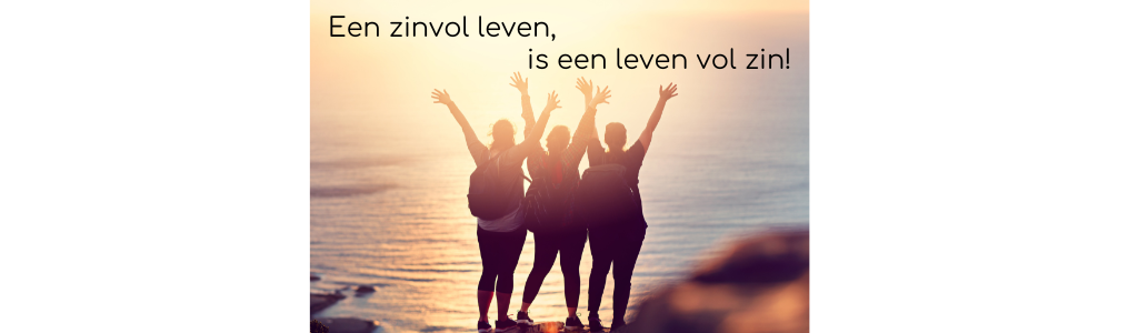 een zinvol leven is een leven vol zin. Waar kom jij je bed voor uit?
